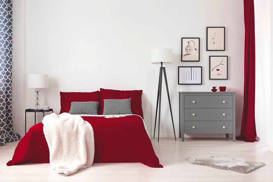 chambre rouge