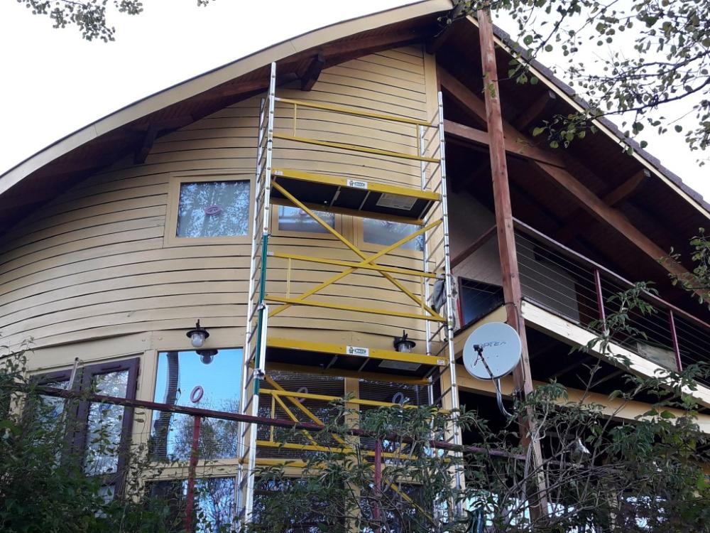 travaux chalet