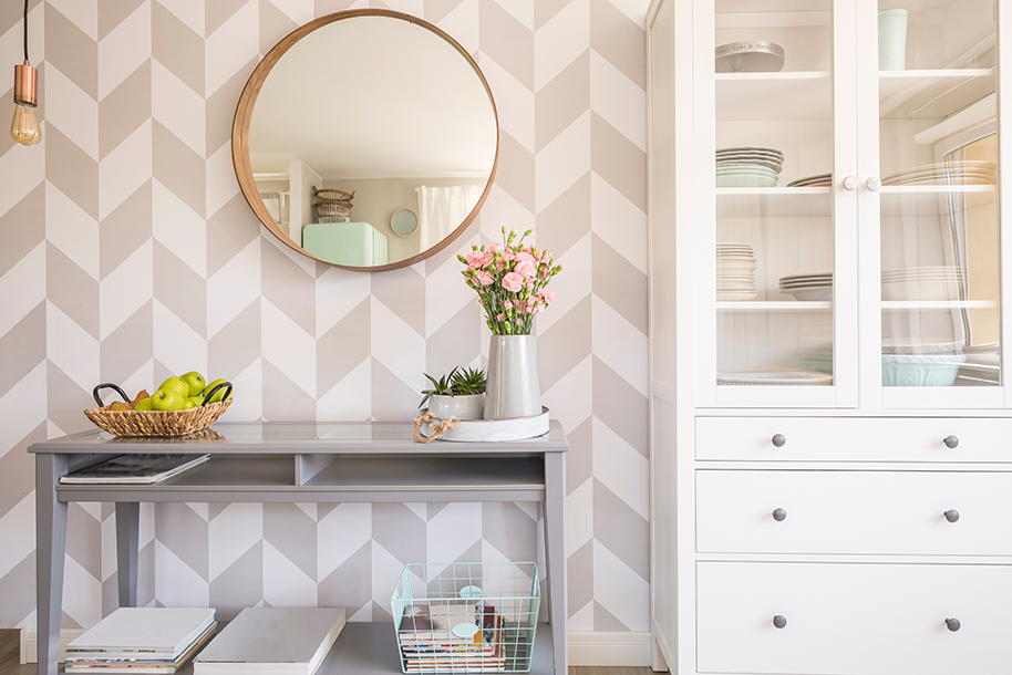 papier peint salon